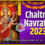 2023 Chaitra Navratri Pooja Date And Time 2023 Navratri Calendar