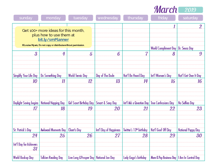 35 Marvelous March Marketing Ideas You Can t Miss FREE Download