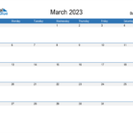 Bahamas March 2023 Calendar With Holidays