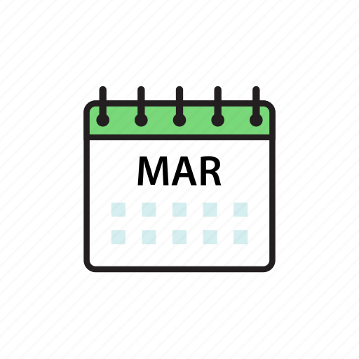 Calendar Mar March Month Icon