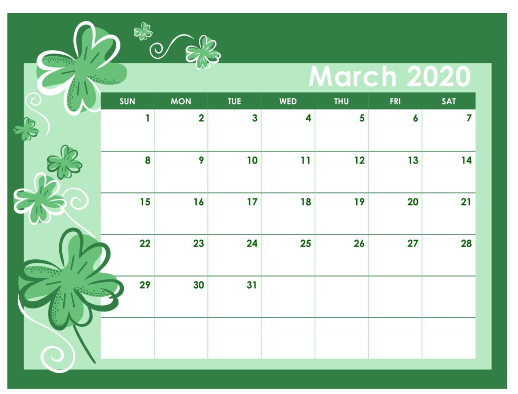 Cute March 2020 Desk Calendar Kids Calendar Calendar March School 