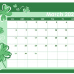 Cute March 2020 Desk Calendar Kids Calendar Calendar March School