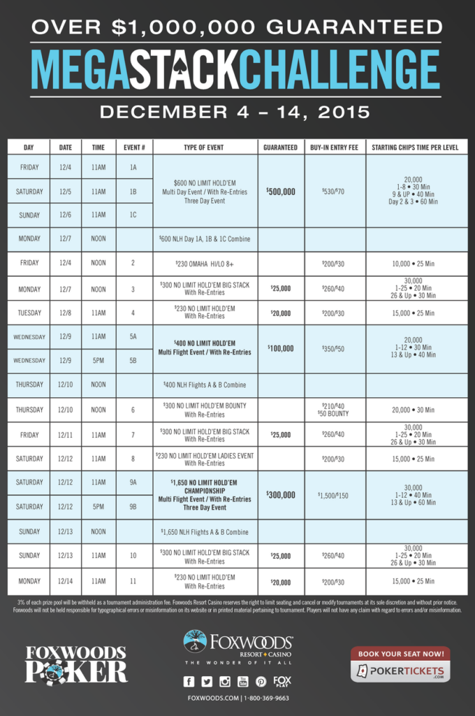 Foxwoods Casino Bingo Schedule 2015 Todellisia Rahaa Online kasino Pelej 