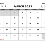 Free Printable February 2023 Calendar 12 Templates