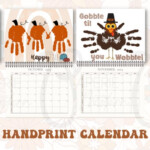 Handprint Calendar 2023 memory Calendar Etsy Australia