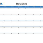 March 2023 Calendar With Canada Holidays