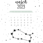 March 2023 Calendars 100 Styles To Choose From World Of Printables