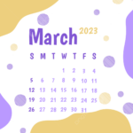 March Calendar 2023 PNG Vector PSD And Clipart With Transparent