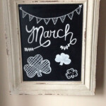 March Chalkboard Blackboard Art Chalkboard Art Chalkboard Calendar