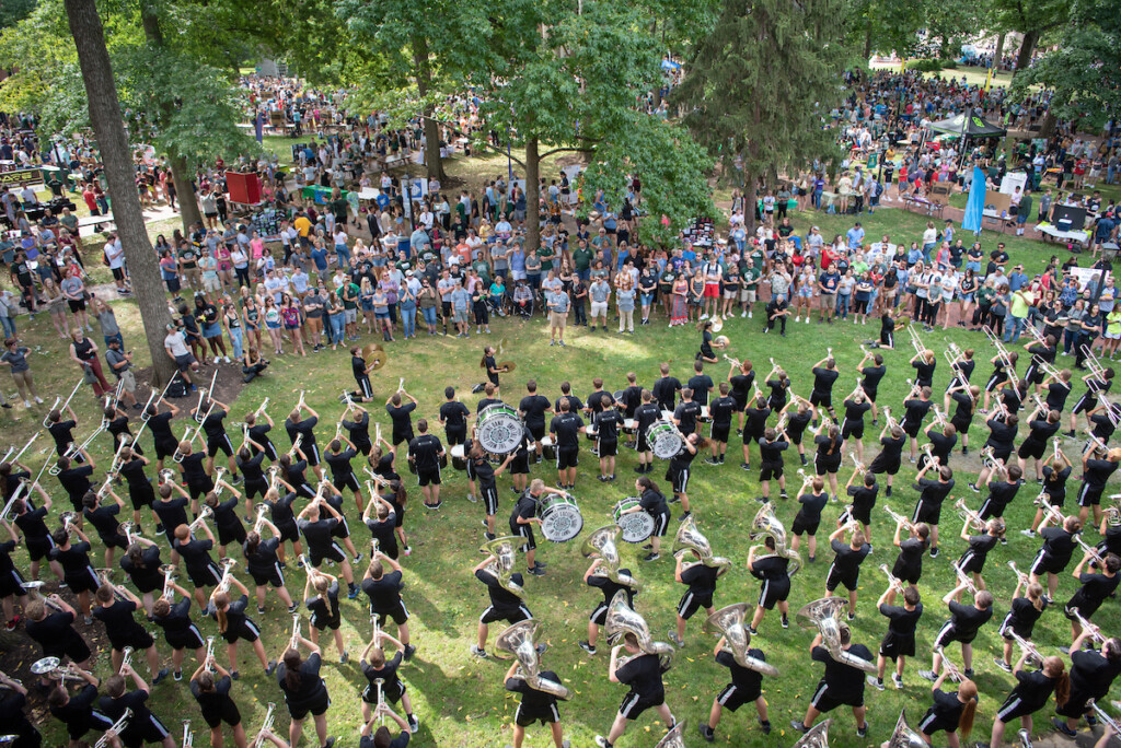 Marching 110 To Perform On College Green Wednesday Evening