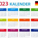 2023 German Calendar SEG