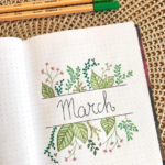 32 Best March Bullet Journal Cover Page Ideas Bliss Degree March