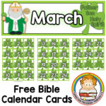 Bible Calendar Printables Bible Printables Christian Preschool