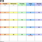 Calendar March 2018 UK With Excel Word And PDF Templates