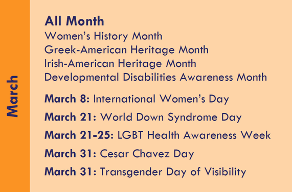 Celebrating Women s History Month