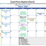 Church Calendar