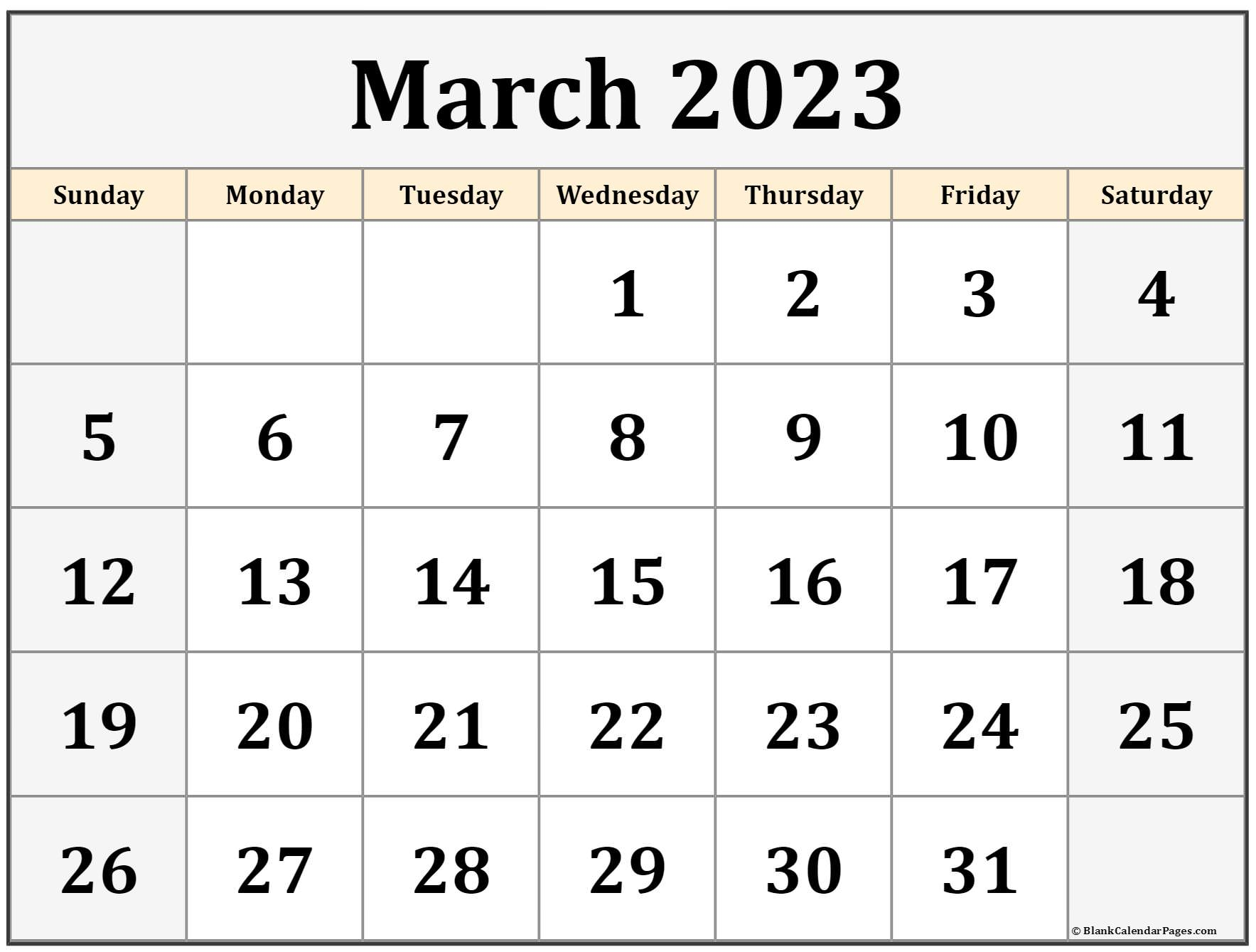 Cool March 2023 Calendar With Holidays 2022 Calendar With Holidays