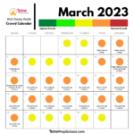 Disney World 2023 Crowd Calendar best Times To Go