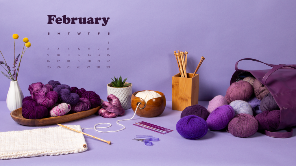 Free Downloadable February Calendar KnitPicks Staff Knitting Blog