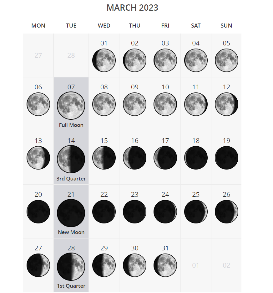 Free Printable March 2023 Calendar Template With Holidays