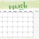 Lovely March Calendar Printable Free Printable Calendar Monthly