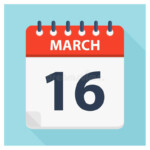 March 16 Calendar Icon Stock Illustration Illustration Of Template