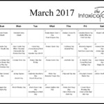 March 2017 Holiday Calendar The Intoxicologist