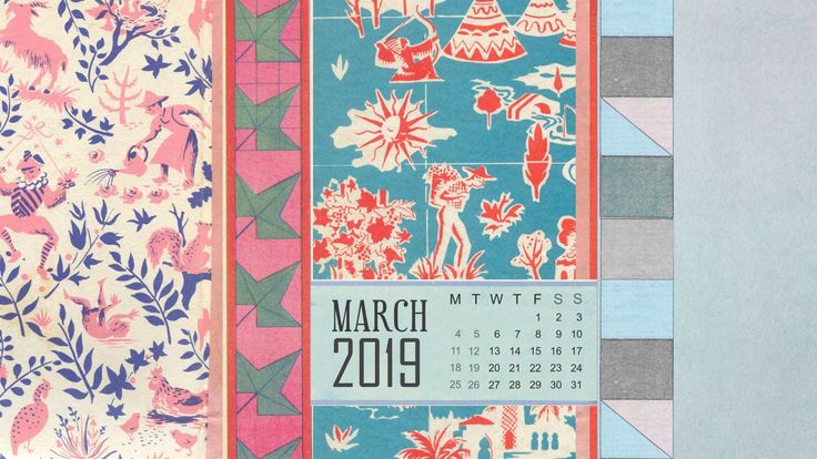 March 2019 Calendar Screensavers Calendar Wallpaper Desktop 