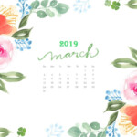 March 2019 Calendar Wallpapers Wallpaper Cave