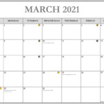 March 2020 Moon Phases Calendar March New Moon And Full Moon Template