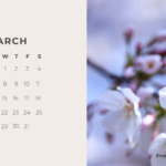 March 2023 Calendar Desktop Wallpapers EntheosWeb