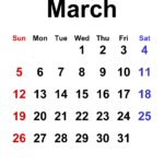 March 2023 Calendar Templates For Word Excel And PDF