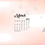 March 2023 Desktop Wallpaper Calendar CalendarLabs