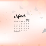 March 2023 Desktop Wallpaper Calendar CalendarLabs