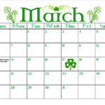 March Calendar