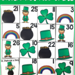 March Calendar Numbers For The Classroom Make Any Pattern AB ABC ABB