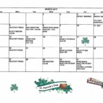 March Event Calendar Clearfield Area Jr Sr High School