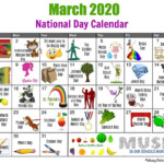 March National Day Calendar Free Printable Calendars