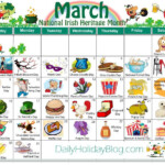 Monthly Holidays Calendars To Upload