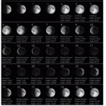 Moon Phases In March Calendar Printable Free