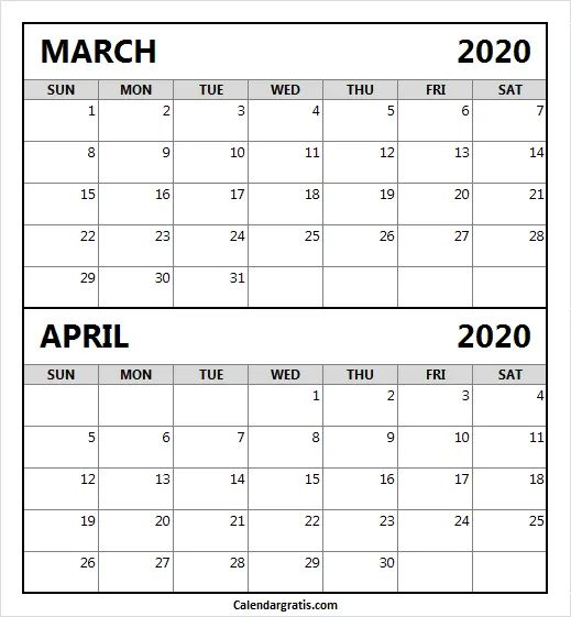 Pin On 2020 Calendar Printable