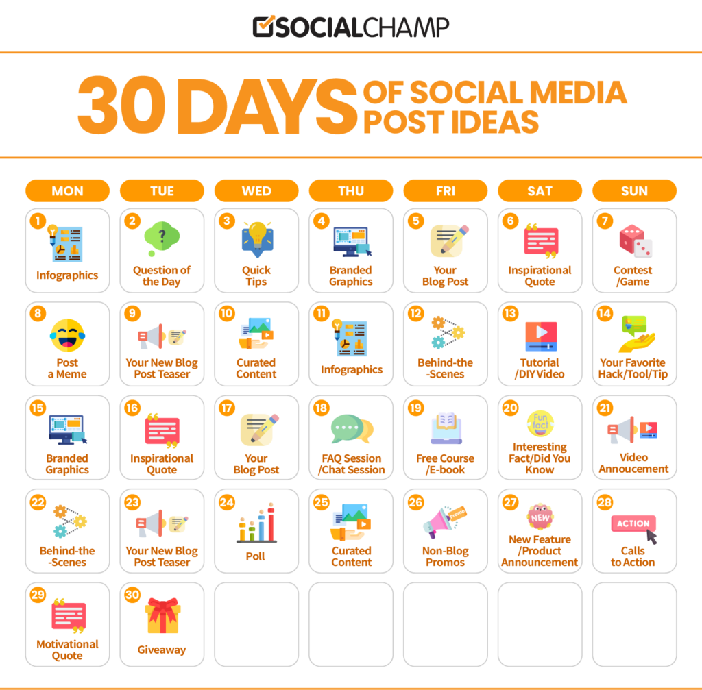 Printable 2022 Social Media Content Calendar Webbetalink