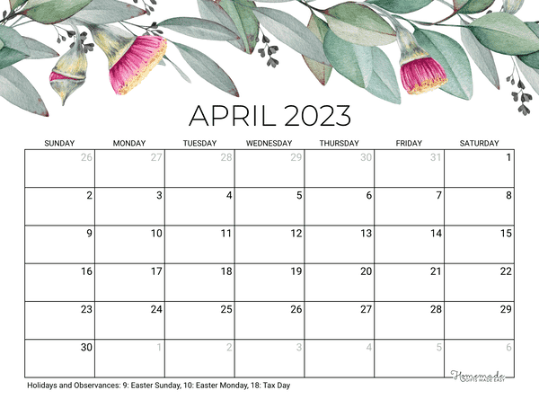 Printable Calendar Free Printable Calendars To Download