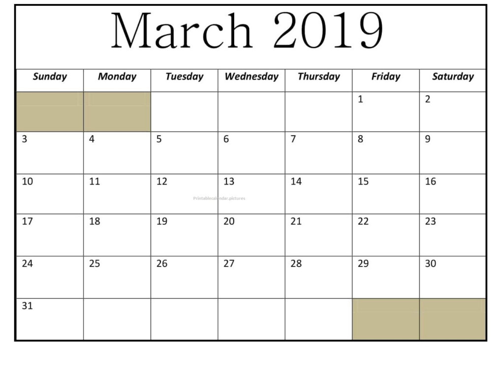 Sensational 2019 Google Sheet Calendar Template Daily Weekly Monthly 