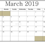 Sensational 2019 Google Sheet Calendar Template Daily Weekly Monthly