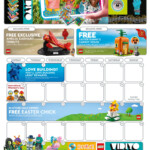 US March LEGO Store Calendar Legodeal