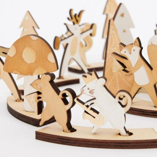 Wooden Marching Band Advent Calendar Unique Kids Advent Calendars